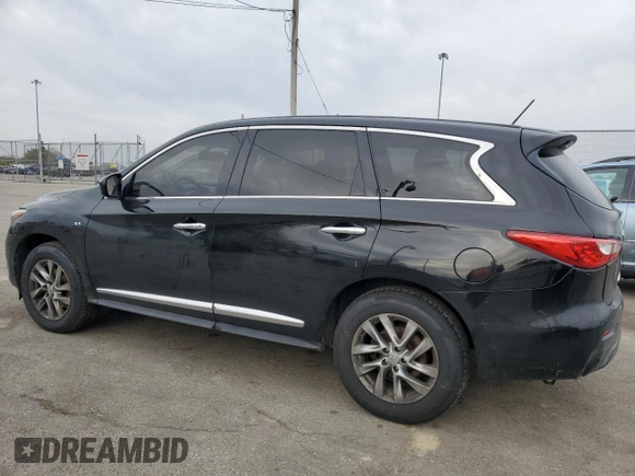 2015 Infiniti QX60 with VIN 5N1AL0MM8FC518644, listed as a Copart auction lot 52894045 with 172,910 mi miles and Salvage Title. Bid and sale history available at carsss.com. Image 2.