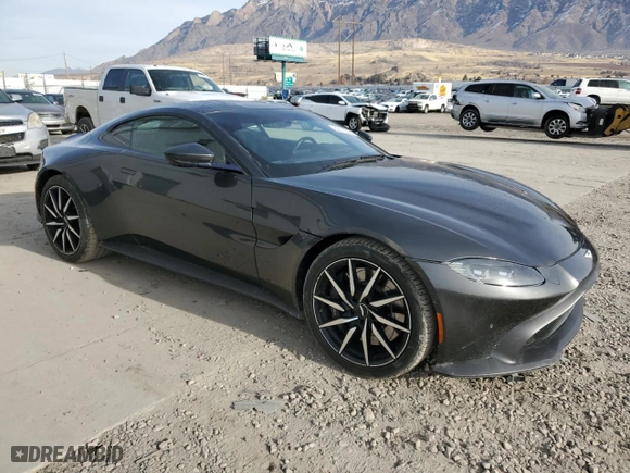 2020 Aston Martin Vantage with VIN SCFSMGAW6LGN03442, listed as a Copart auction lot 83372524 with 10,819 mi miles and Salvage Title. Bid and sale history available at carsss.com. Image 4.