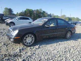 2007 Mercedes-Benz E-Class 3.5L with VIN WDBUF56X47B099405, listed as a Copart auction lot 53026835 with 188,579 mi miles and Salvage Title. Bid and sale history available at carsss.com. Image 1.