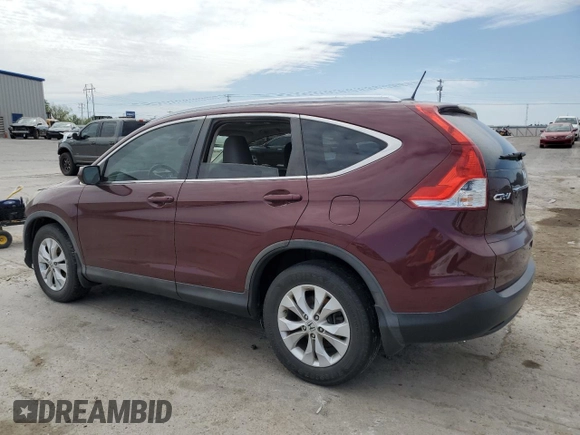 2012 Honda CR-V EX-L with VIN 5J6RM3H76CL021382, listed as a Copart auction lot 52554765 with 149,008 mi miles and Salvage Title. Bid and sale history available at carsss.com. Image 2.