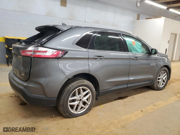 2024 Ford Edge SEL with VIN 2FMPK4J92RBA79045, listed as a Copart auction lot 46338235 with 0 mi miles and Salvage Title. Bid and sale history available at carsss.com. Image 3.