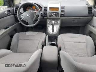 2008 Nissan Sentra S with VIN 3N1AB61E28L737794, listed as a Copart auction lot 57814725 with 92,282 mi miles and Salvage title. Bid and sale history available at DreamBid. Image 8.