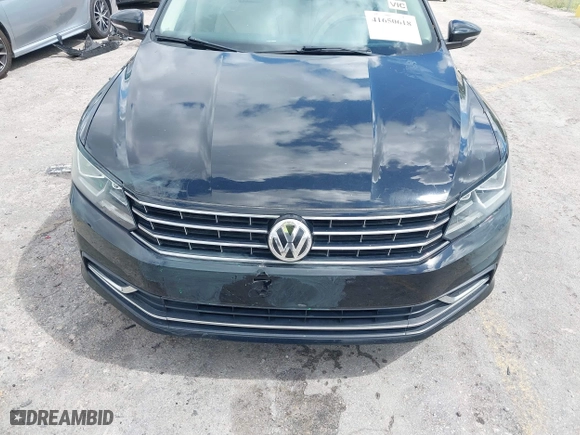 2016 Volkswagen Passat 1.8T SE w/Technology with VIN 1VWBS7A35GC047180, listed as a IAAI auction lot 41650618 with 42,491 mi miles. Bid and sale history available at carsss.com. Image 12.