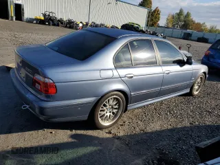 2002 BMW 5 Series 530iA with VIN WBADT63472CH93812, listed as a Copart auction lot 75829434 with 259,317 mi miles and Salvage Title. Bid and sale history available at carsss.com. Image 3.