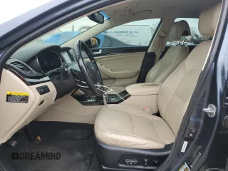2015 Kia Cadenza Premium with VIN KNALN4D73F5178765, listed as a Copart auction lot 80656994 with 127,085 mi miles and Salvage Title. Bid and sale history available at carsss.com. Image 7.