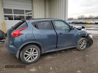 2012 Nissan Juke SV with VIN JN8AF5MV8CT127947, listed as a Copart auction lot 47010215 with 89,799 mi miles and Salvage Title. Bid and sale history available at carsss.com. Image 3.