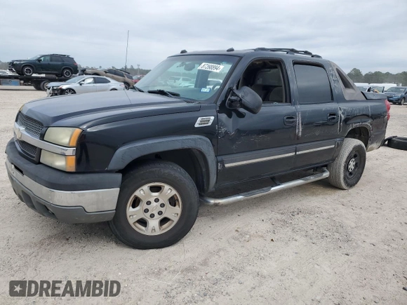 2005 Chevrolet Avalanche Z66 with VIN 3GNEC12ZX5G261693, listed as a Copart auction lot 87398894 with 350,744 mi miles and Clean Title. Bid and sale history available at carsss.com. Image 1.