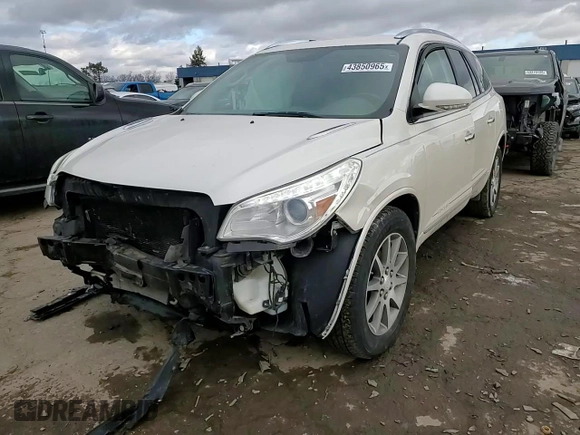 2013 Buick Enclave Leather with VIN 5GAKRCKD2DJ141265, listed as a Copart auction lot 43850965 with 168,280 mi miles and Clean Title. Bid and sale history available at carsss.com. Image 11.