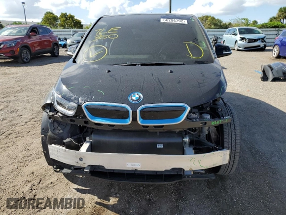 2015 BMW i3 with VIN WBY1Z4C57FV503902, listed as a Copart auction lot 66296792 with 45,262 mi miles. Bid and sale history available at carsss.com. Image 5.