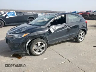 2021 Honda HR-V LX with VIN 3CZRU6H34MM721416, listed as a Copart auction lot 48382205 with 20,343 mi miles and Salvage Title. Bid and sale history available at carsss.com. Image 1.