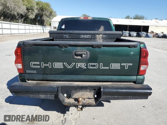 2003 Chevrolet Silverado 1500 with VIN 2GCEC19V731291509, listed as a Copart auction lot 71178884 with 0 mi miles and Salvage Title. Bid and sale history available at carsss.com. Image 6.