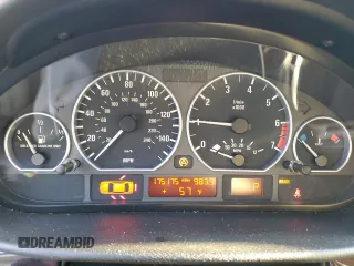 2003 BMW 3 Series 330i with VIN WBAEV53423KM27012, listed as a Copart auction lot 85147144 with 175,175 mi miles and Salvage Title. Bid and sale history available at carsss.com. Image 9.