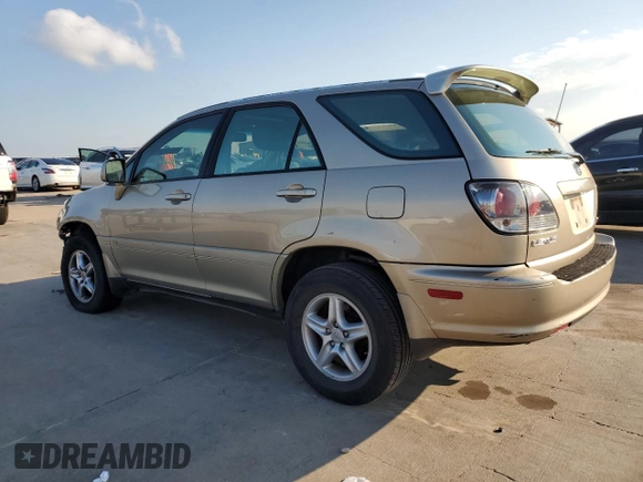 2002 Lexus RX 300 with VIN JTJGF10U820139993, listed as a Copart auction lot 70506374 with 228,629 mi miles and Salvage Title. Bid and sale history available at carsss.com. Image 2.