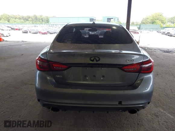 2019 Infiniti Q50 Luxe z VIN JN1EV7AR8KM594171, wystawiony jako IAAI lot #42428037 z przebiegiem 70 086 mil mil oraz . Historia ofert i sprzedaży dostępna na DreamBid. Obrazek 16.