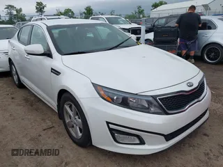 2014 Kia Optima LX z VIN 5XXGM4A74EG345401, wystawiony jako IAAI lot #42360645 z przebiegiem 189 402 mil mil oraz . Historia ofert i sprzedaży dostępna na DreamBid. Obrazek 1.