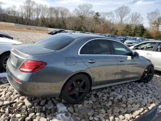 2017 Mercedes-Benz E-Class E 300 Luxury with VIN WDDZF4KBXHA031862, listed as a Copart auction lot 46179415 with 66,105 mi miles and Salvage Title. Bid and sale history available at carsss.com. Image 3.