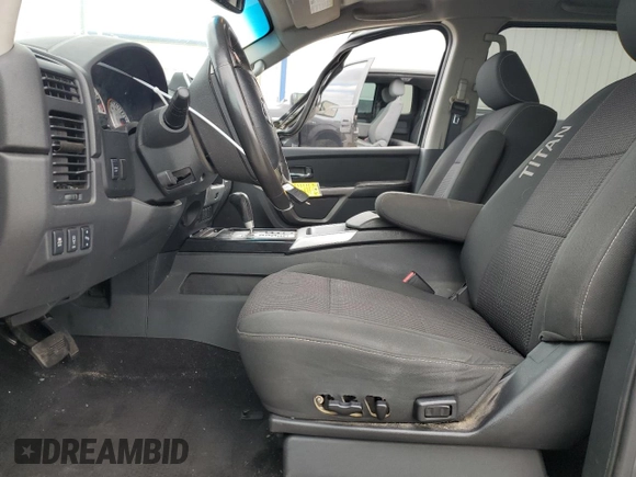 2015 Nissan Titan SV with VIN 1N6BA0ECXFN503651, listed as a Copart auction lot 88101695 with 120,649 mi miles and Salvage title. Bid and sale history available at DreamBid. Image 7.