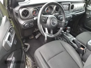 2021 Jeep Wrangler Sport z VIN 1C4GJXAN5MW668474, wystawiony jako Copart lot #53238095 z przebiegiem Nie podano mil oraz Szkody całkowita. Historia ofert i sprzedaży dostępna na DreamBid. Obrazek 8.