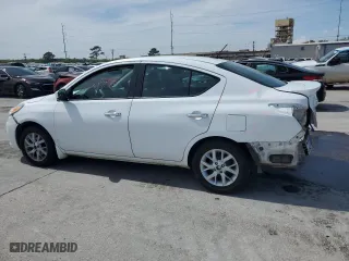 2017 Nissan Versa Sedan SV with VIN 3N1CN7AP5HL889706, listed as a Copart auction lot 50582155 with 0 mi miles and Salvage Title. Bid and sale history available at carsss.com. Image 2.