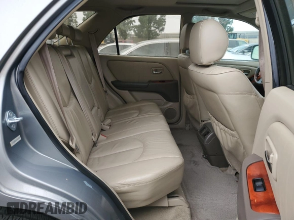 2002 Lexus RX 300 with VIN JTJHF10U020261381, listed as a Copart auction lot 86194964 with 152,403 mi miles and Salvage Title. Bid and sale history available at DreamBid. Image 11.