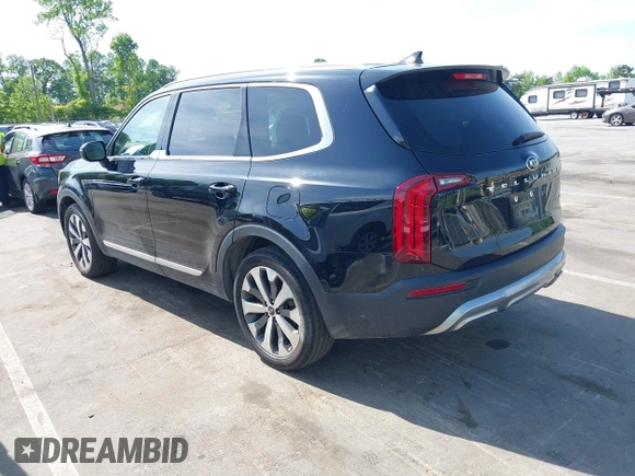 2020 Kia Telluride EX with VIN 5XYP34HC0LG068180, listed as a IAAI auction lot 42112614 with 80,537 mi miles and . Bid and sale history available at DreamBid. Image 3.