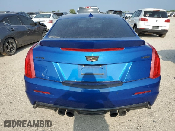 2016 Cadillac ATS-V z VIN 1G6AN1RY2G0132856, wystawiony jako Copart lot #48706584 z przebiegiem 71 464 mil mil oraz Szkoda całkowita • Salvage title. Historia ofert i sprzedaży dostępna na DreamBid. Obrazek 6.