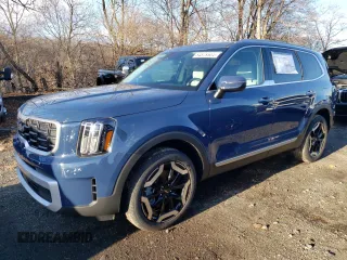2025 Kia Telluride S with VIN 5XYP64GC0SG571456, listed as a Copart auction lot 84878504 with 9 mi miles and Salvage Title. Bid and sale history available at DreamBid. Image 1.