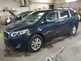 2016 Kia Sedona LX with VIN KNDMB5C10G6161548, listed as a IAAI auction lot 41957535 with 130,228 mi miles and . Bid and sale history available at DreamBid. Image 2.