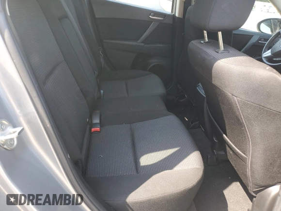 2012 Mazda 3 i Touring with VIN JM1BL1L84C1700805, listed as a Copart auction lot 61865075 with 77,538 mi miles and Salvage title. Bid and sale history available at DreamBid. Image 11.