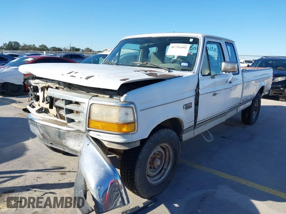 1996 Ford F-250 with VIN 1FTHX25H6TEA72448, listed as a IAAI auction lot 41751492 with 277,041 mi miles and . Bid and sale history available at DreamBid. Image 2.