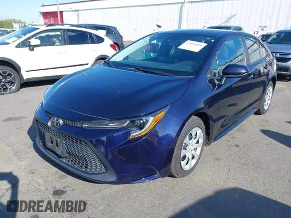2021 Toyota Corolla LE with VIN 5YFEPMAE4MP210485, listed as a IAAI auction lot 42096039 with 50,398 mi miles. Bid and sale history available at carsss.com. Image 17.