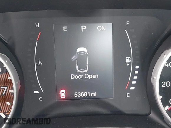 2019 Jeep Compass Latitude with VIN 3C4NJCBB0KT677025, listed as a IAAI auction lot 42574952 with 53,681 mi miles and . Bid and sale history available at DreamBid. Image 15.