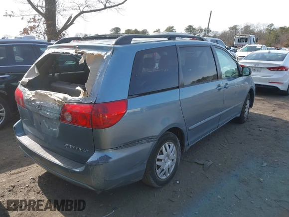 2006 Toyota Sienna CE with VIN 5TDZA23C96S535839, listed as a IAAI auction lot 41616378 with 129,108 mi miles and . Bid and sale history available at DreamBid. Image 4.