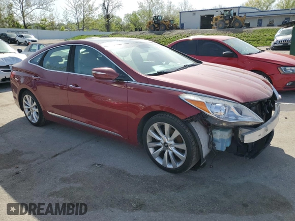 2013 Hyundai Azera z VIN KMHFH4JG8DA301102, wystawiony jako Copart lot #54299505 z przebiegiem 121 658 mil mil oraz Szkoda całkowita • Salvage title. Historia ofert i sprzedaży dostępna na DreamBid. Obrazek 4.