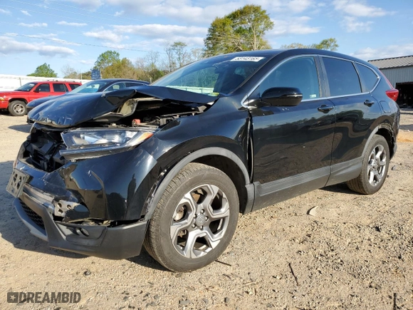 2018 Honda CR-V EX with VIN 5J6RW2H58JA000643, listed as a Copart auction lot 53143165 with 92,613 mi miles and Salvage Title. Bid and sale history available at carsss.com. Image 1.