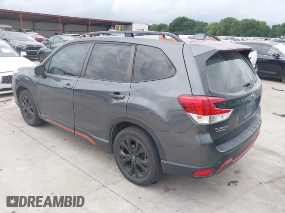2020 Subaru Forester Special Sports with VIN JF2SKARC2LH459852, listed as a IAAI auction lot 42452374 with 85,724 mi miles and . Bid and sale history available at DreamBid. Image 3.