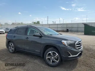 2020 GMC Terrain SLT z VIN 3GKALVEV2LL169266, wystawiony jako Copart lot #55943075 z przebiegiem 105 215 mil mil oraz Szkoda całkowita • Salvage title. Historia ofert i sprzedaży dostępna na DreamBid. Obrazek 4.