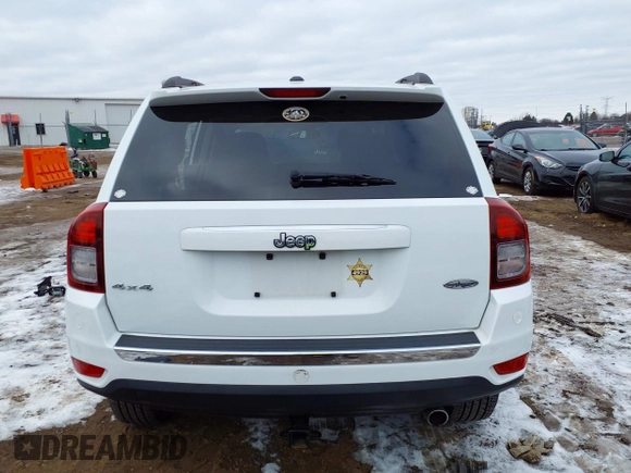 2017 Jeep Compass Latitude с VIN 1C4NJDEB5HD139453, выставлен на аукционе IAAI как лот 41160877 с пробегом 77 906 миль миль и . История ставок и продаж доступна на DreamBid. Изображение 17.