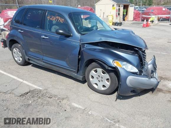 2003 Chrysler PT Cruiser with VIN 3C4FY48B13T594105, listed as a IAAI auction lot 42069940 with 154,343 mi miles. Bid and sale history available at carsss.com. Image 1.