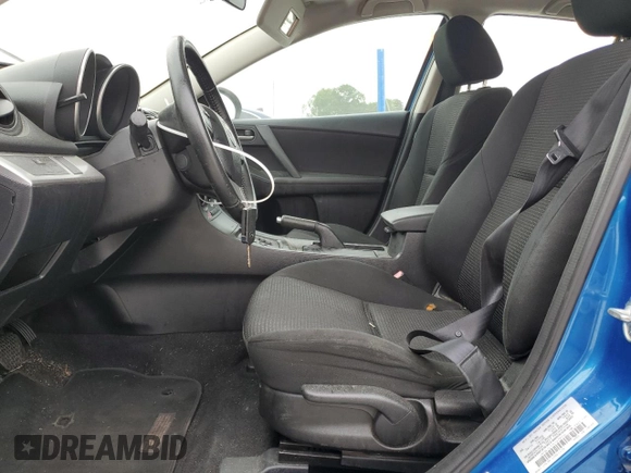 2012 Mazda Mazda3 i Touring with VIN JM1BL1L77C1679746, listed as a Copart auction lot 52483775 with 127,089 mi miles and Salvage Title. Bid and sale history available at carsss.com. Image 7.