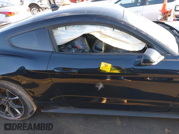 2021 Ford Mustang EcoBoost with VIN 1FA6P8TD7M5149328, listed as a IAAI auction lot 41323190 with 1 mi miles. Bid and sale history available at carsss.com. Image 13.