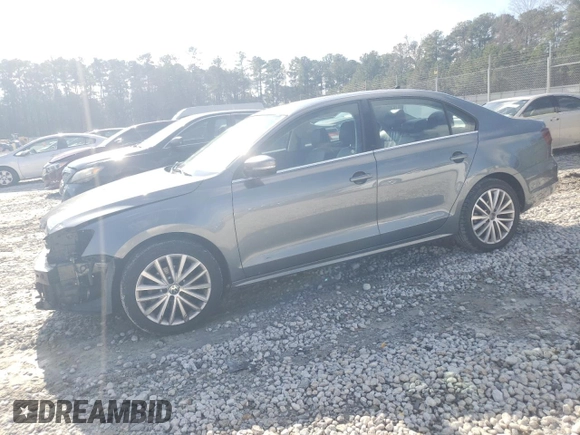 2016 Volkswagen Jetta Sedan 1.8T SEL with VIN 3VWL07AJ6GM410786, listed as a Copart auction lot 87045854 with 146,956 mi miles and Salvage Title. Bid and sale history available at carsss.com. Image 1.