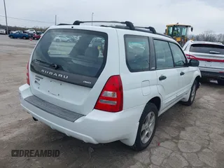 2003 Subaru Forester XS with VIN JF1SG65683H731243, listed as a IAAI auction lot 41951681 with 152,322 mi miles. Bid and sale history available at carsss.com. Image 4.