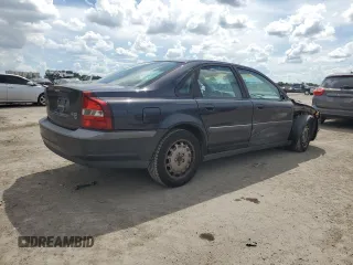 2000 Volvo S80 with VIN YV1TS94D5Y1079707, listed as a Copart auction lot 72201904 with 169,331 mi miles and Salvage Title. Bid and sale history available at carsss.com. Image 3.