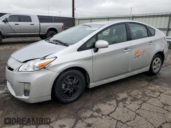 2010 Toyota Prius II with VIN JTDKN3DU9A0118168, listed as a Copart auction lot 55654415 with 253,065 mi miles and Clean Title. Bid and sale history available at DreamBid. Image 1.