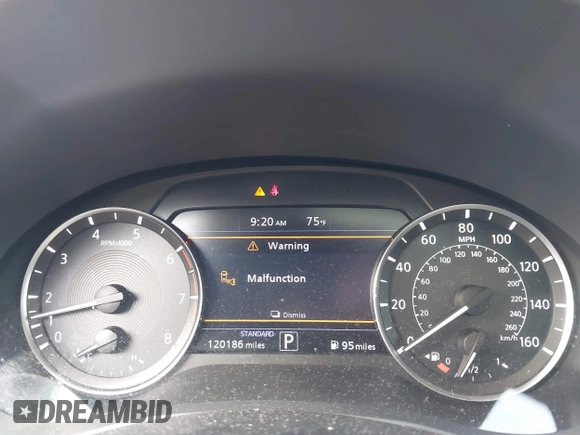 2019 Infiniti QX50 Essential с VIN 3PCAJ5M32KF123550, выставлен на аукционе IAAI как лот 42419351 с пробегом 120 186 миль миль и . История ставок и продаж доступна на DreamBid. Изображение 7.