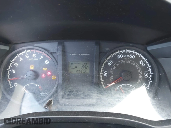 2016 Toyota Tacoma SR with VIN 5TFRX5GN0GX064882, listed as a IAAI auction lot 41371947 with 30,378 mi miles and . Bid and sale history available at DreamBid. Image 7.