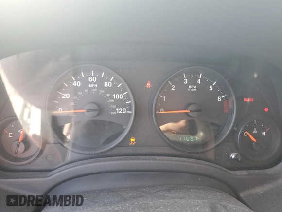 2011 Jeep Compass with VIN 1J4NT1FA3BD240927, listed as a Copart auction lot 69377574 with 71,061 mi miles and Salvage Title. Bid and sale history available at carsss.com. Image 9.