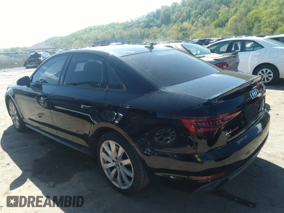 2018 Audi A4 Premium with VIN WAUDNAF47JN017320, listed as a IAAI auction lot 39069216 with 66,113 mi miles and . Bid and sale history available at DreamBid. Image 3.