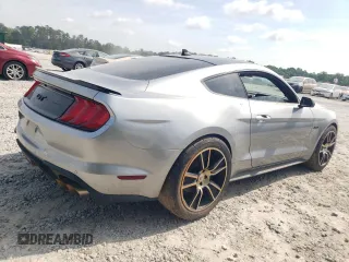 2023 Ford Mustang GT with VIN 1FA6P8CF0P5300998, listed as a Copart auction lot 55071295 with 30,770 mi miles and Salvage Title. Bid and sale history available at carsss.com. Image 3.